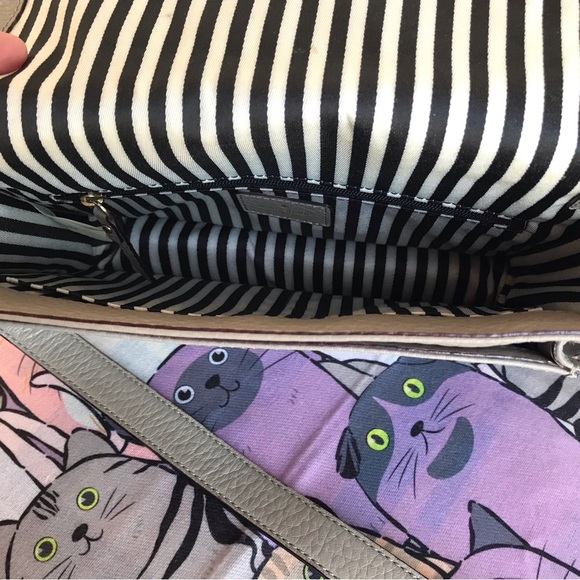 Kate Spade shoulder bag in peppled leather - Picture 7 of 9